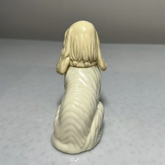 Vintage Avon Patchwork Bottle. Cocker Spaniel empty - Picture 3 of 6